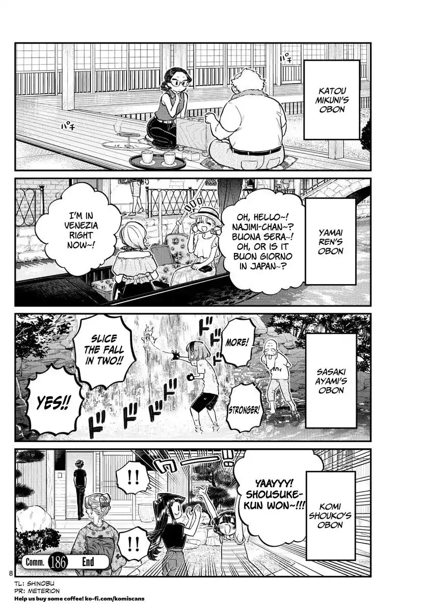 Komi-san wa Komyushou Desu Chapter 186 8